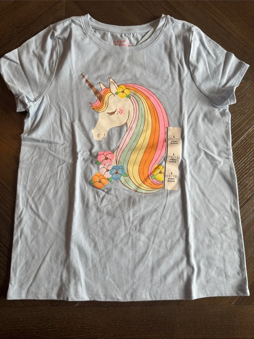 Cat & Jack Girls' Bundle of Tees & Leggings Large L (10/12) New NWT
